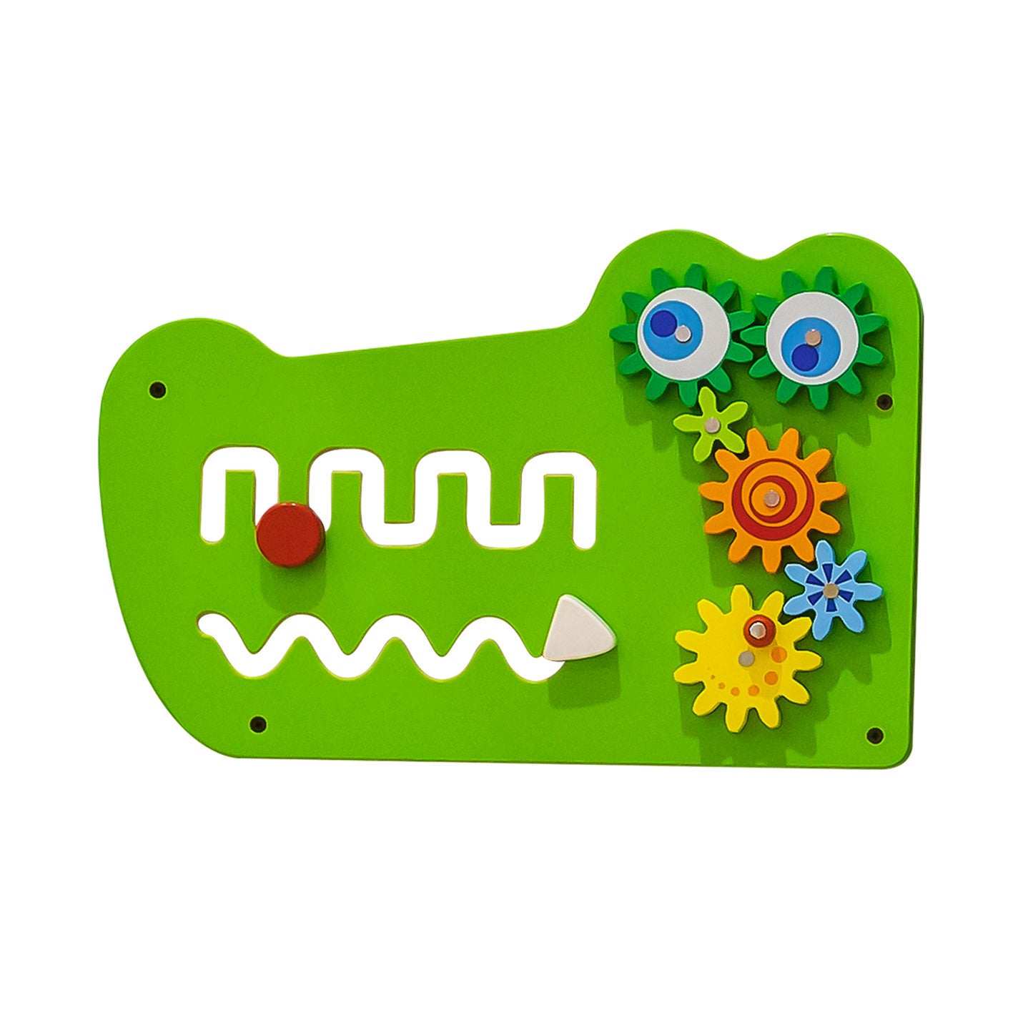 VIGA Large Crocodile Interactive wall activity Panel 1
