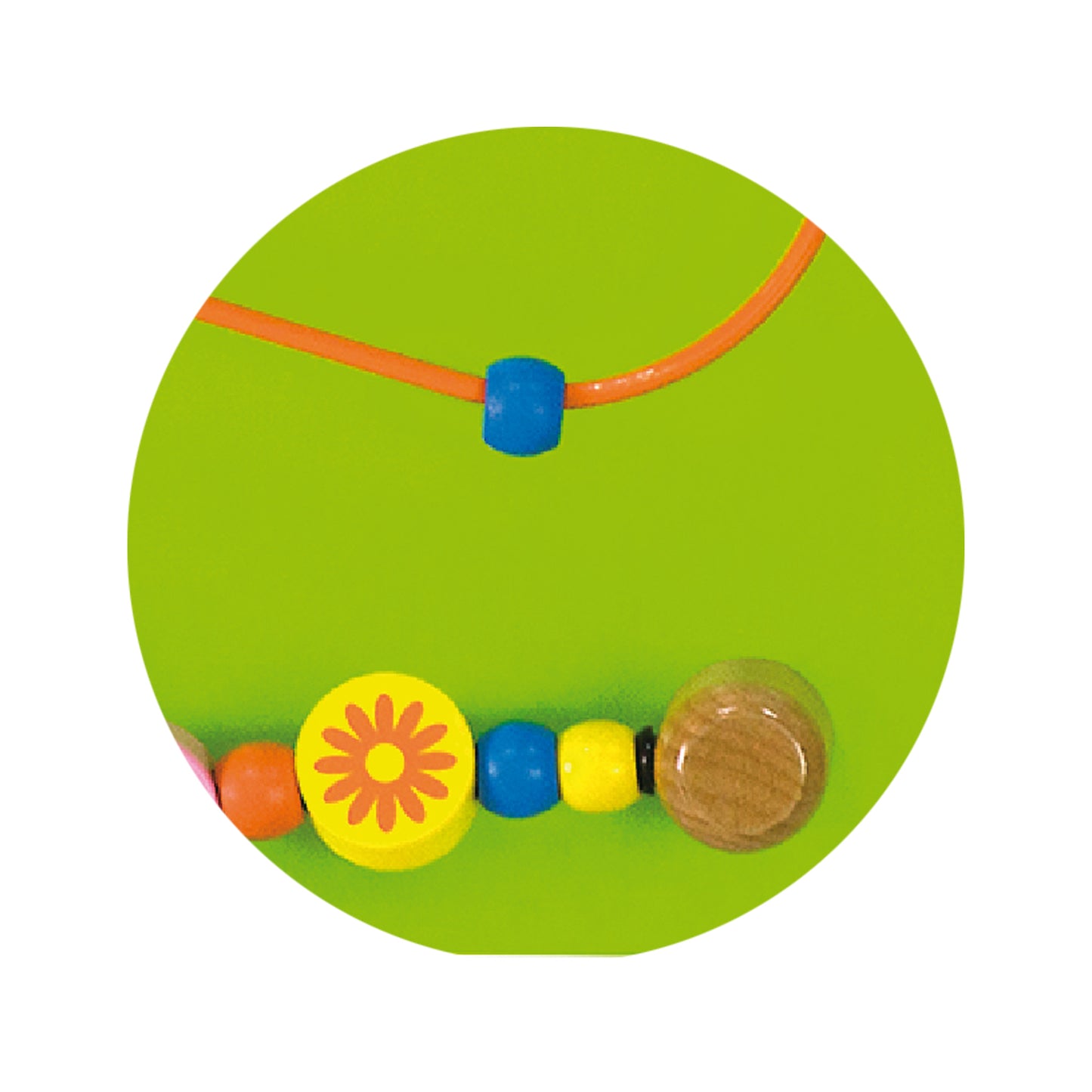 50469 VIGA Crocodile Wooden Interactive Activity Panel activity 3