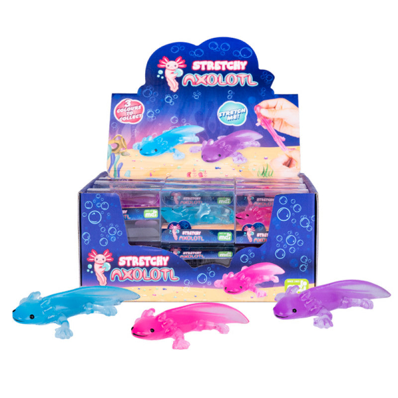 Sticky Stretchy Axolotl in box