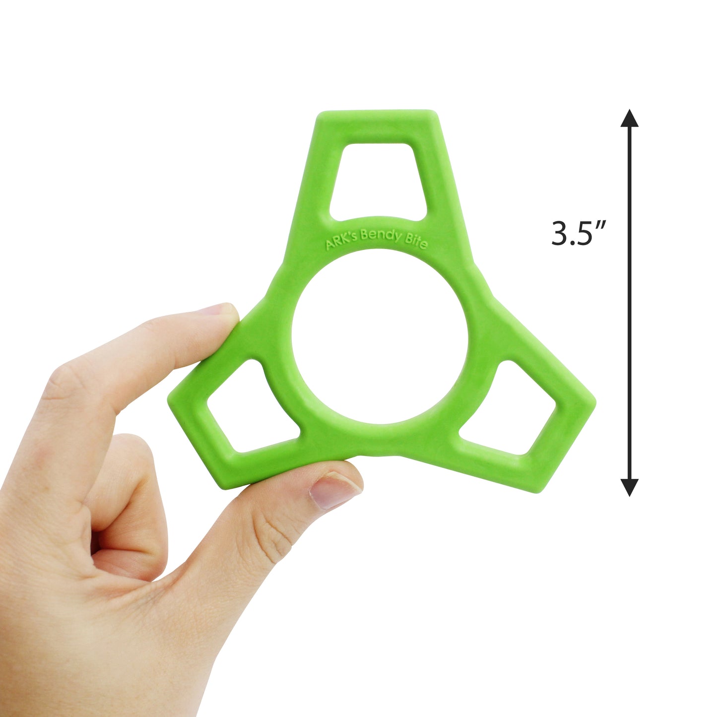 ARK Bendy Bite Handheld Chewy Fidget Size