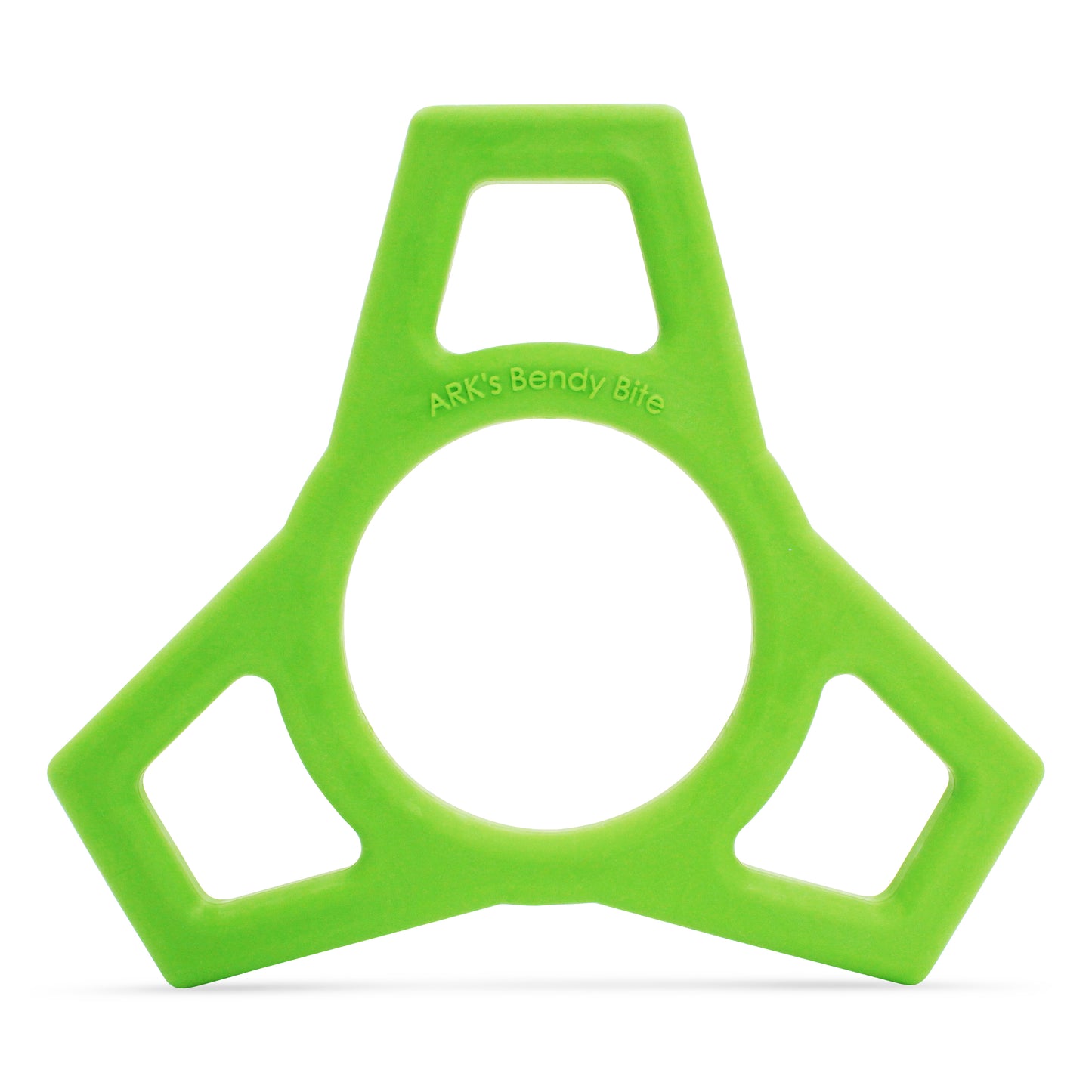 ARK Bendy Bite Handheld Chewy Fidget Lime Green