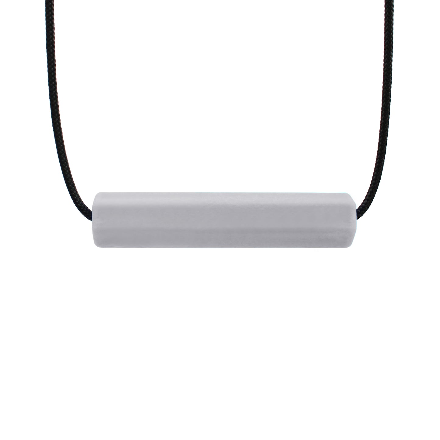 ARK Krypto bite tube necklace Light grey