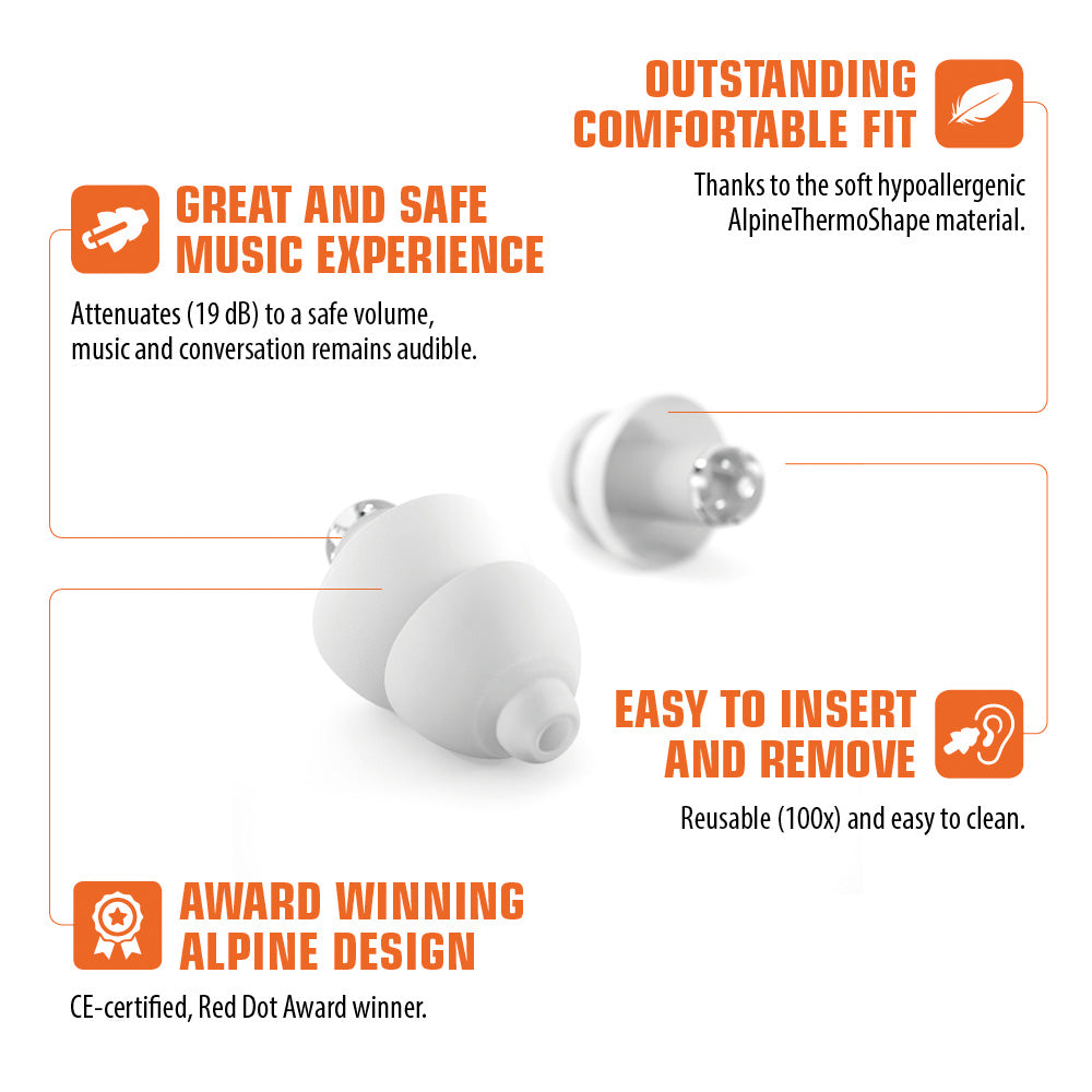 Alpine Party Plug benefits