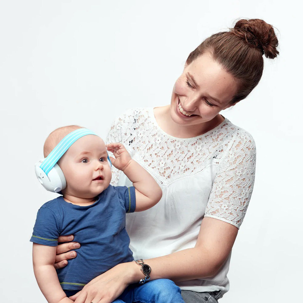 Alpine Muffy Baby wearing Blue