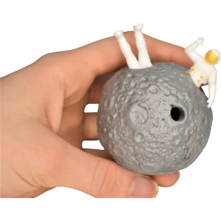 Stretchy Moon with Astronauts