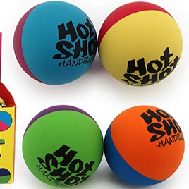 handball foursquare ball two tone colours