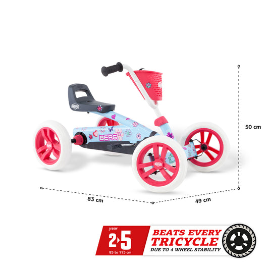 Buzzy Bloom Go Kart Dimensions