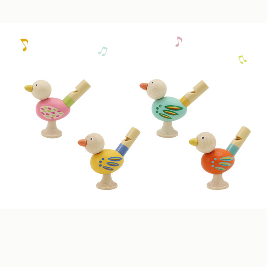 Wooden Bird Whistle all colours