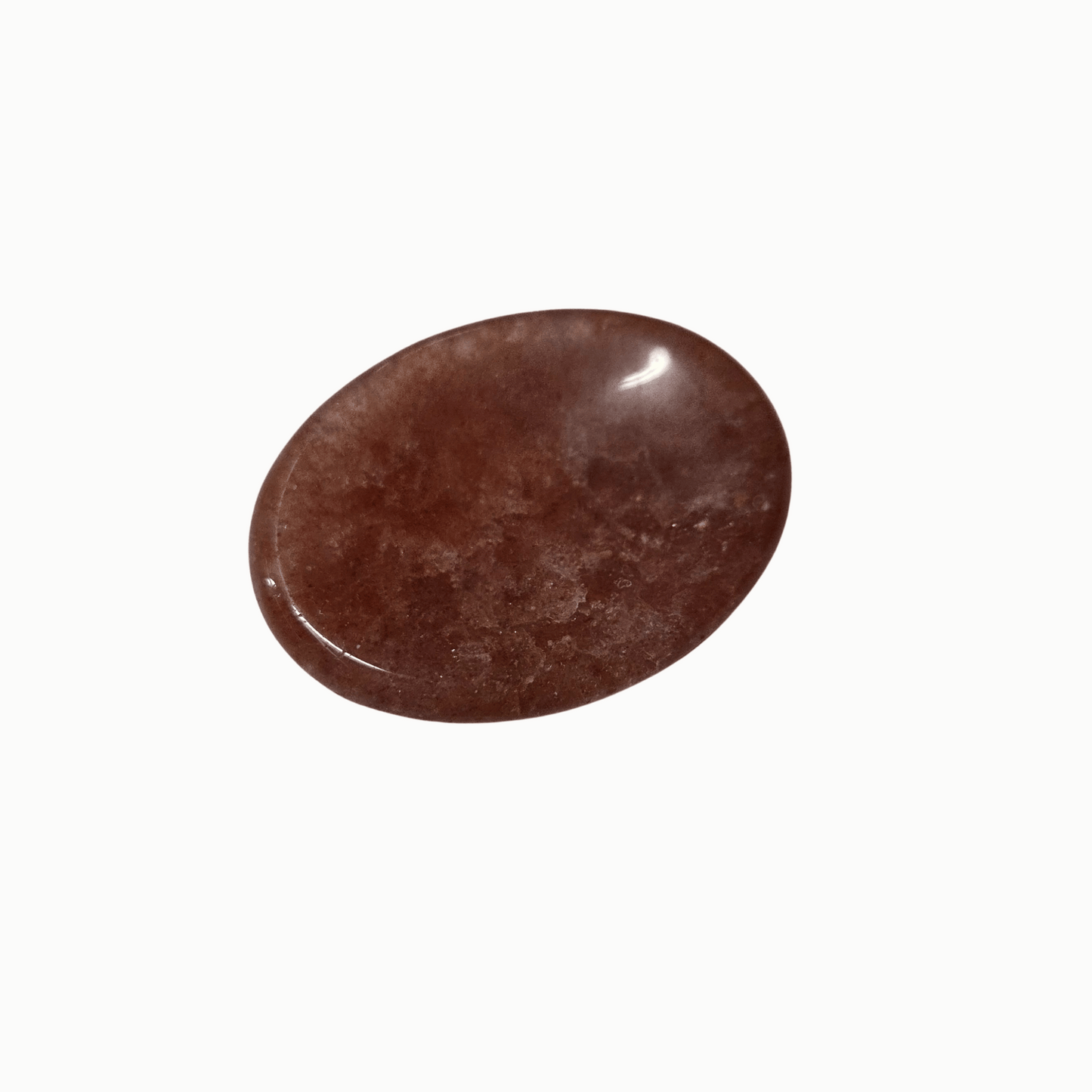 Sensory Street Calming Worry Stone Rose Ember