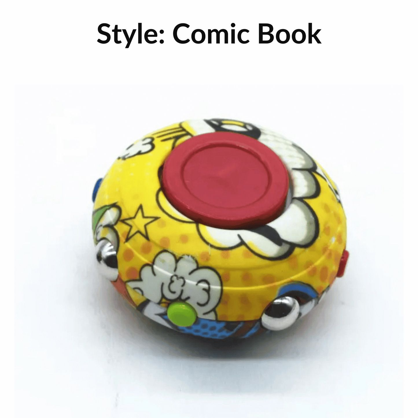 Click n Spin Fidget Spinner comic book