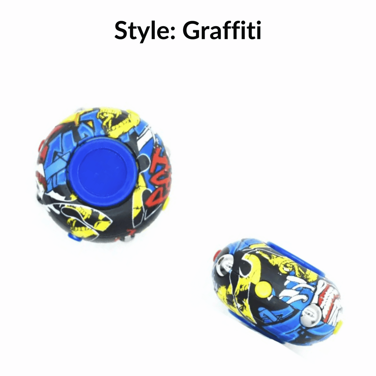 Click n Spin Fidget Spinner graffiti