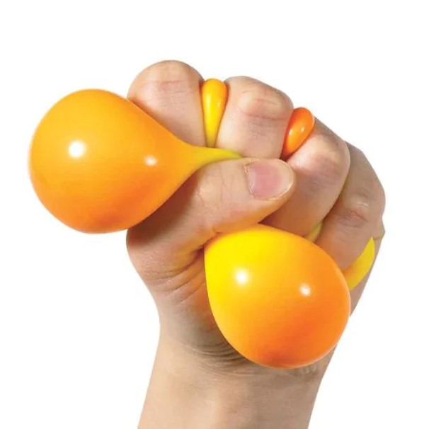 Colour Changing Squishy Ball Yellow to Orange