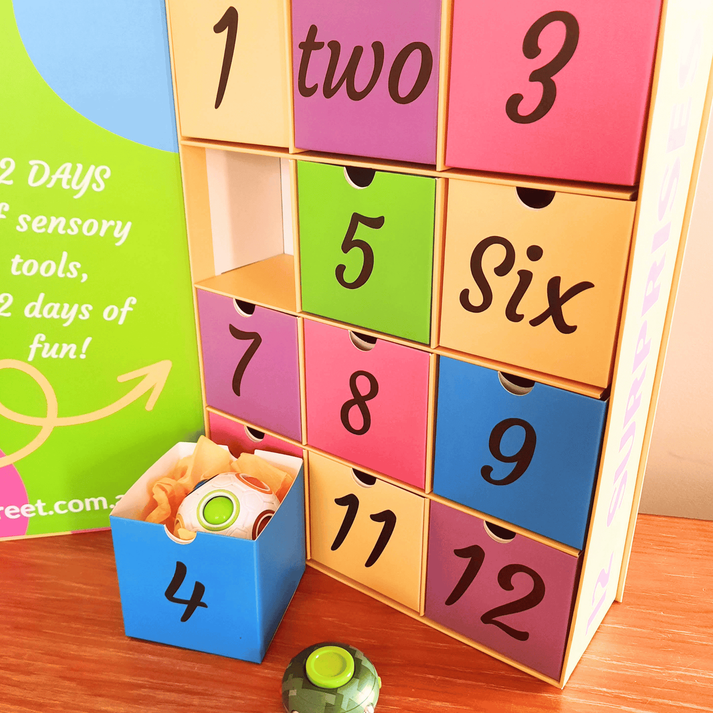 Countdown Calendar Fidgets