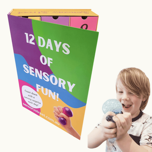 Boy with Countdown Calendar