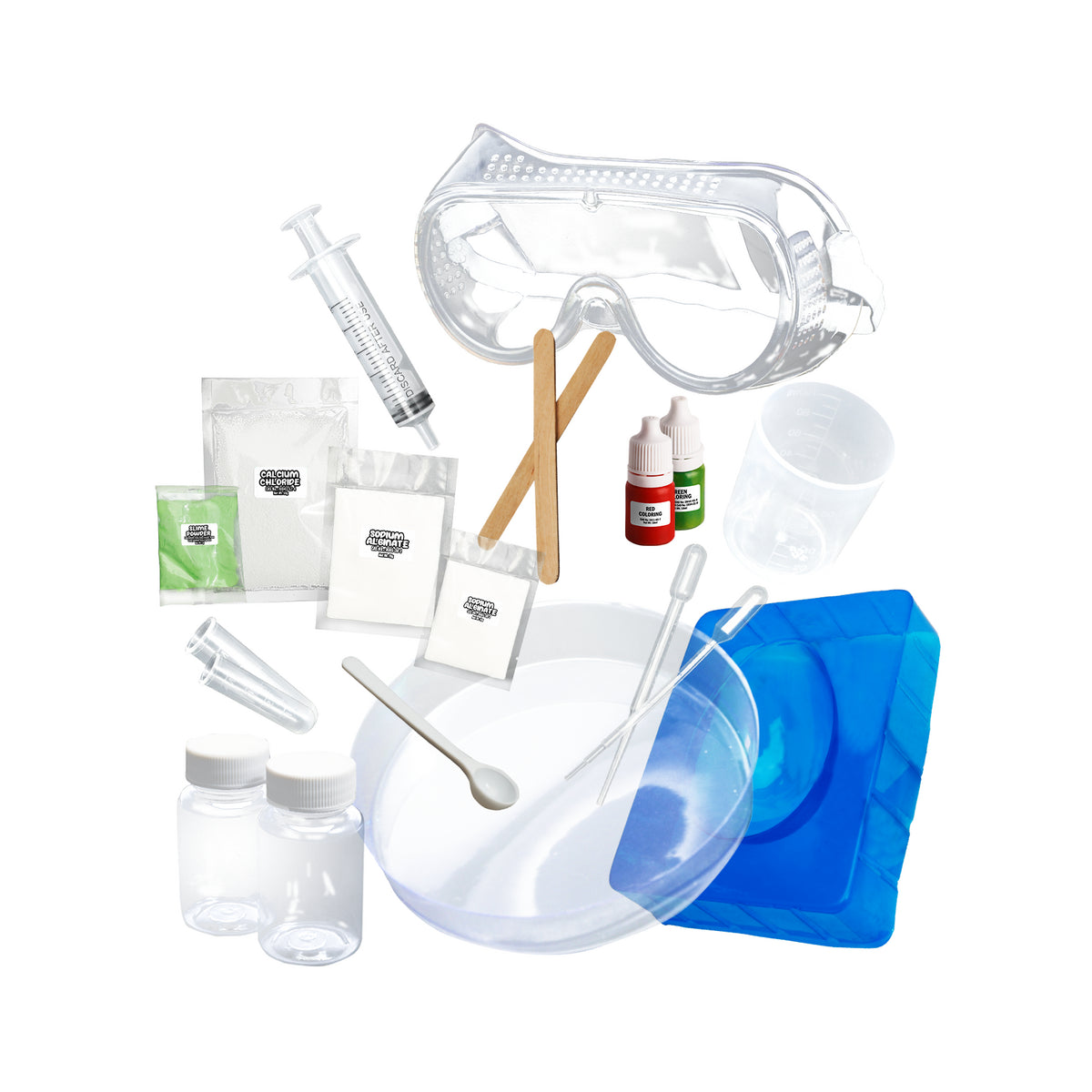 Disgusting and Gross Science Kit contents