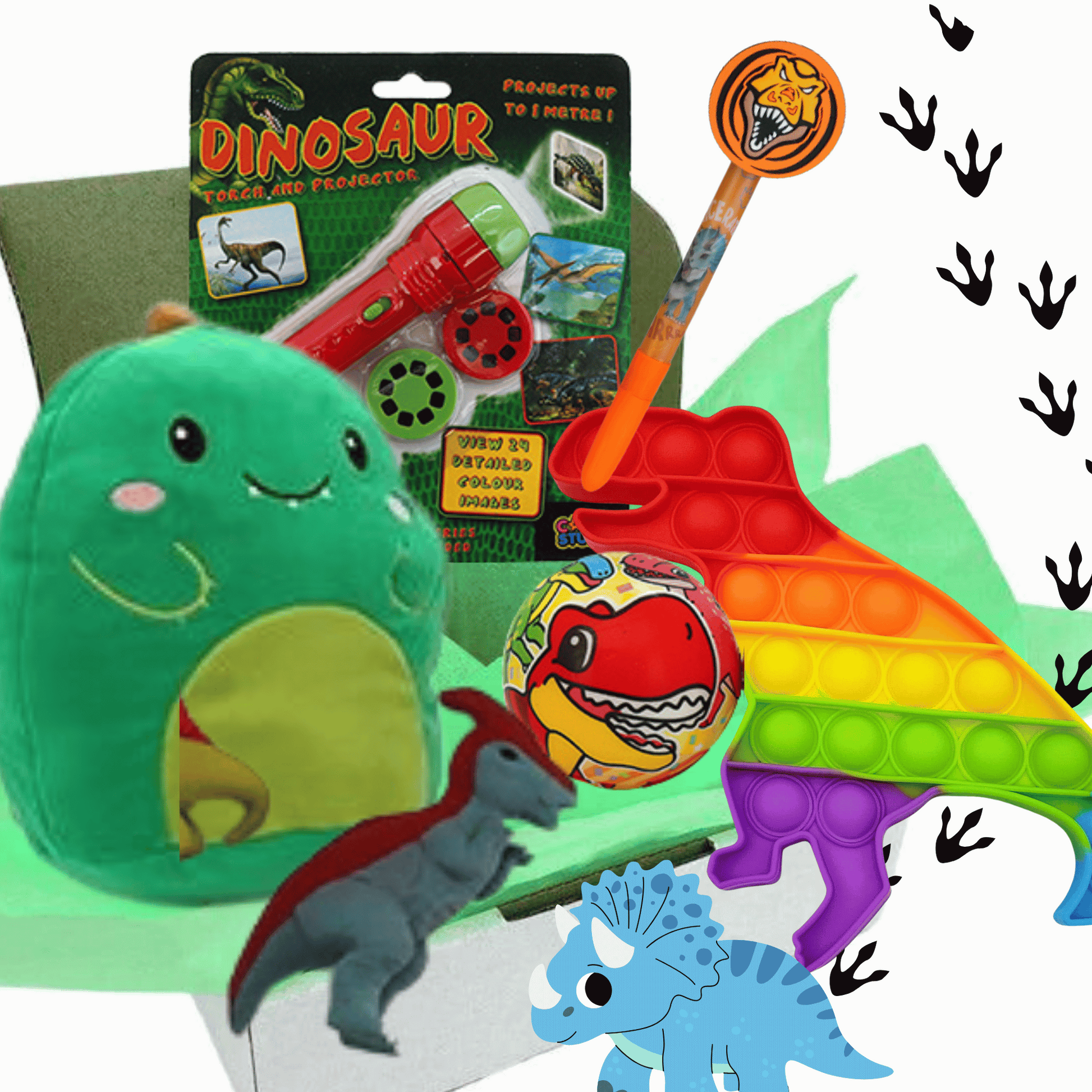 Dinosaur Fidget and Sensory Box