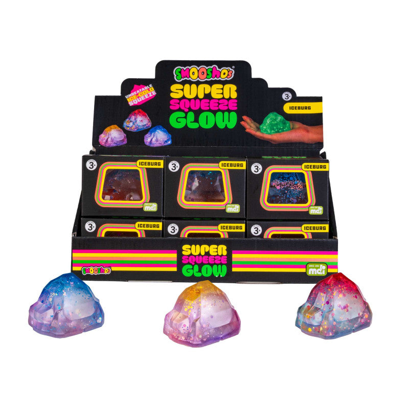 Smoosho Super Squeeze Glow-in-the-Dark Iceberg