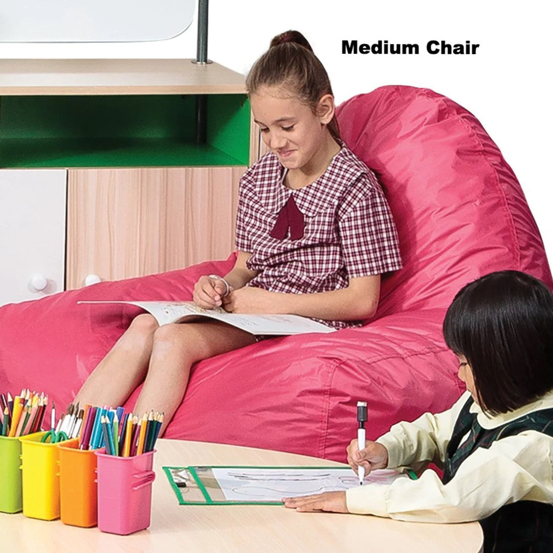 Girl sitting in Elizabeth Richards Chill Out Chair