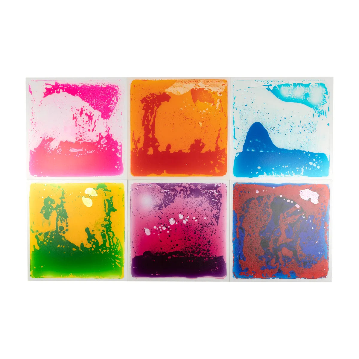 Sensory Liquid Floor Tiles - Set Of 2