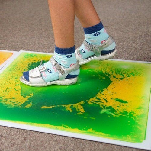Sensory Liquid Floor Tiles - Set Of 2