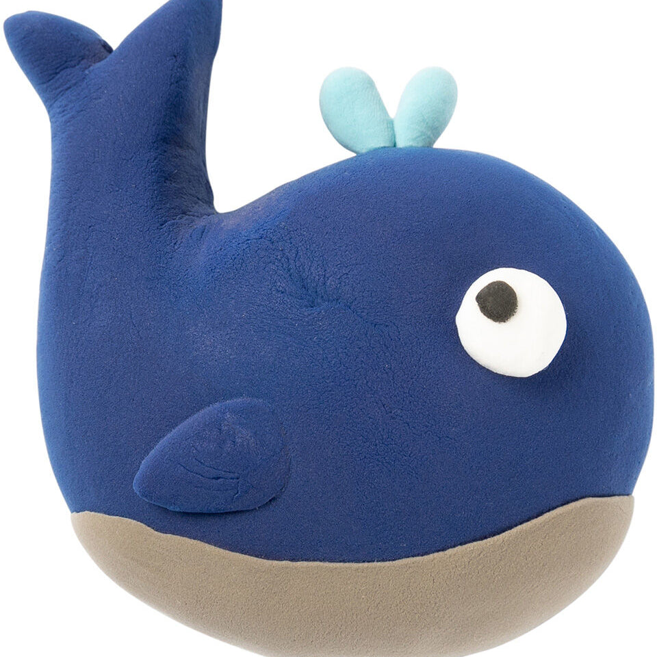 model whale creative clay air dry