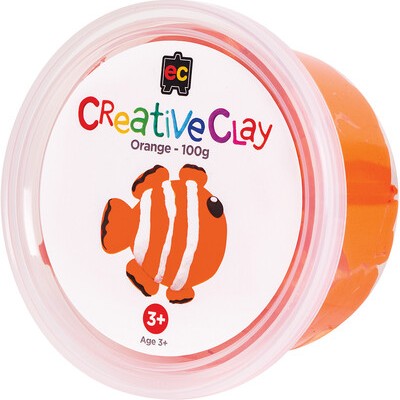 Creative Clay 100g tub orange