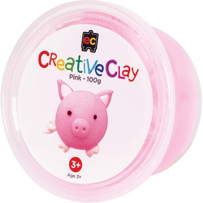 Creative Clay 100g tub pink