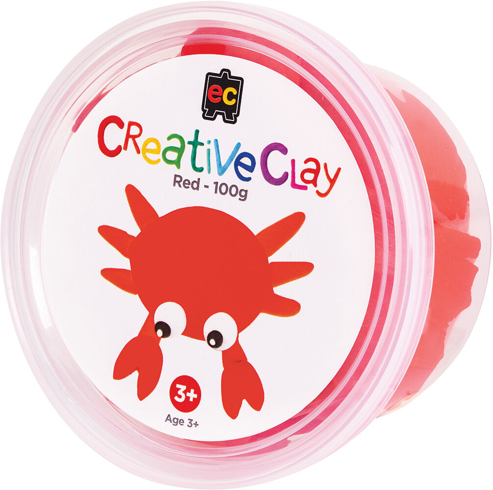 Creative Clay 100g tub red