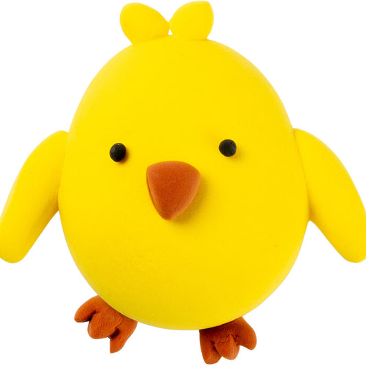 Creative clay model chick