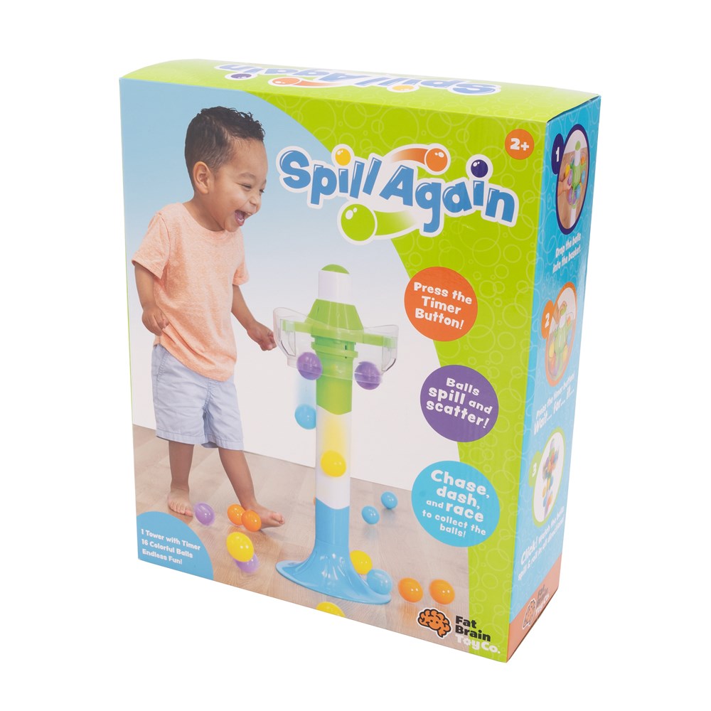 Fat Brain Spill Again Ball Tower box