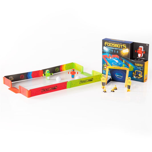 Foosbots Stadium Battle Set contents