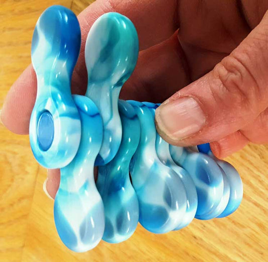 Helix Fidget Toy  Blue
