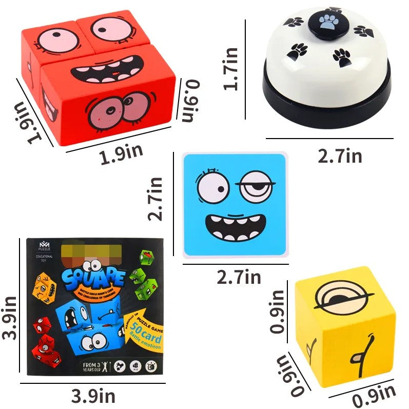 Face Change Cube Expressions Game size