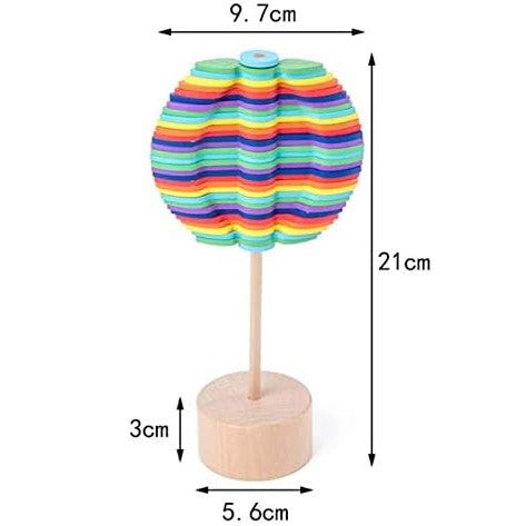 Fibonacci Spinning Tree Size