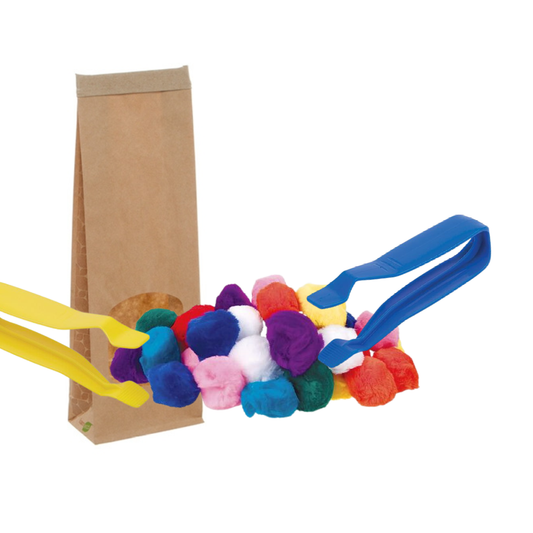 Pom Pom & Tweezers Fine Motor Pack