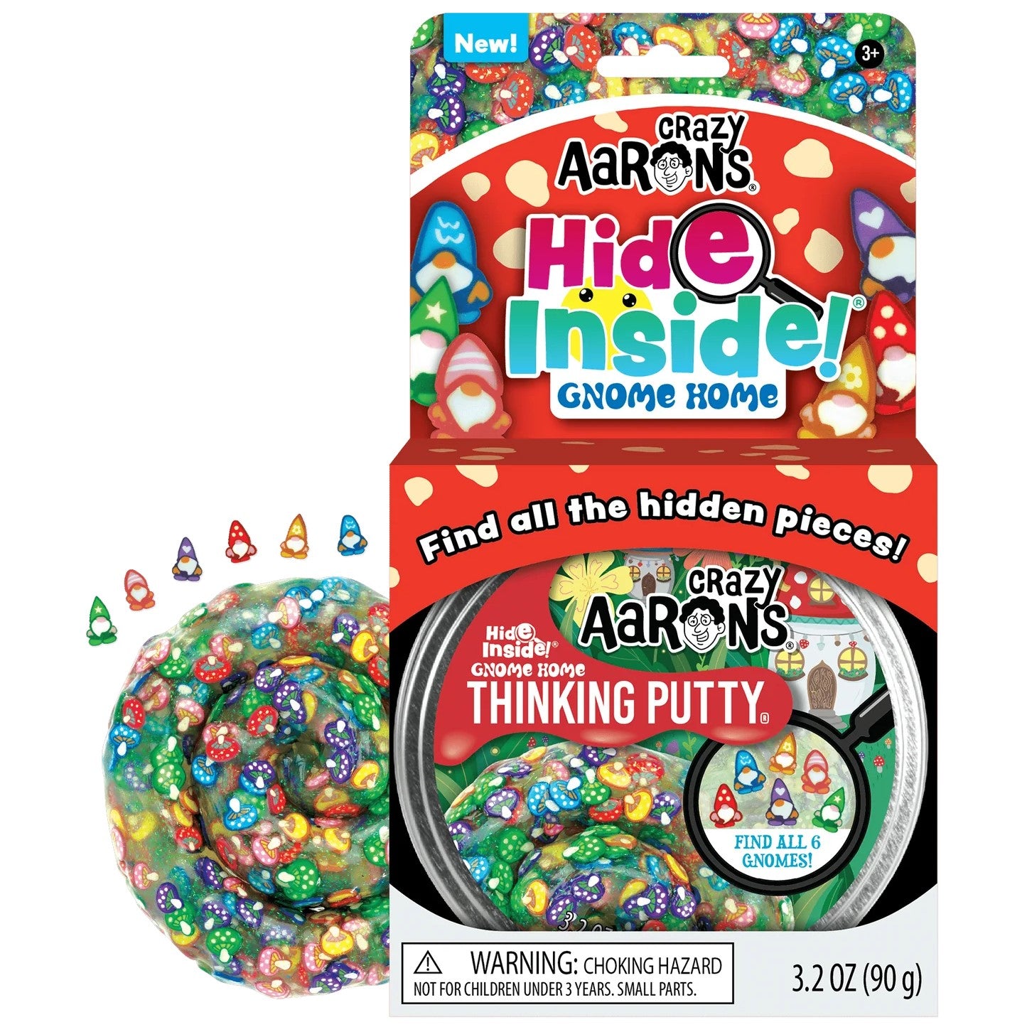 Crazy Aarons Putty Gnome Home in box