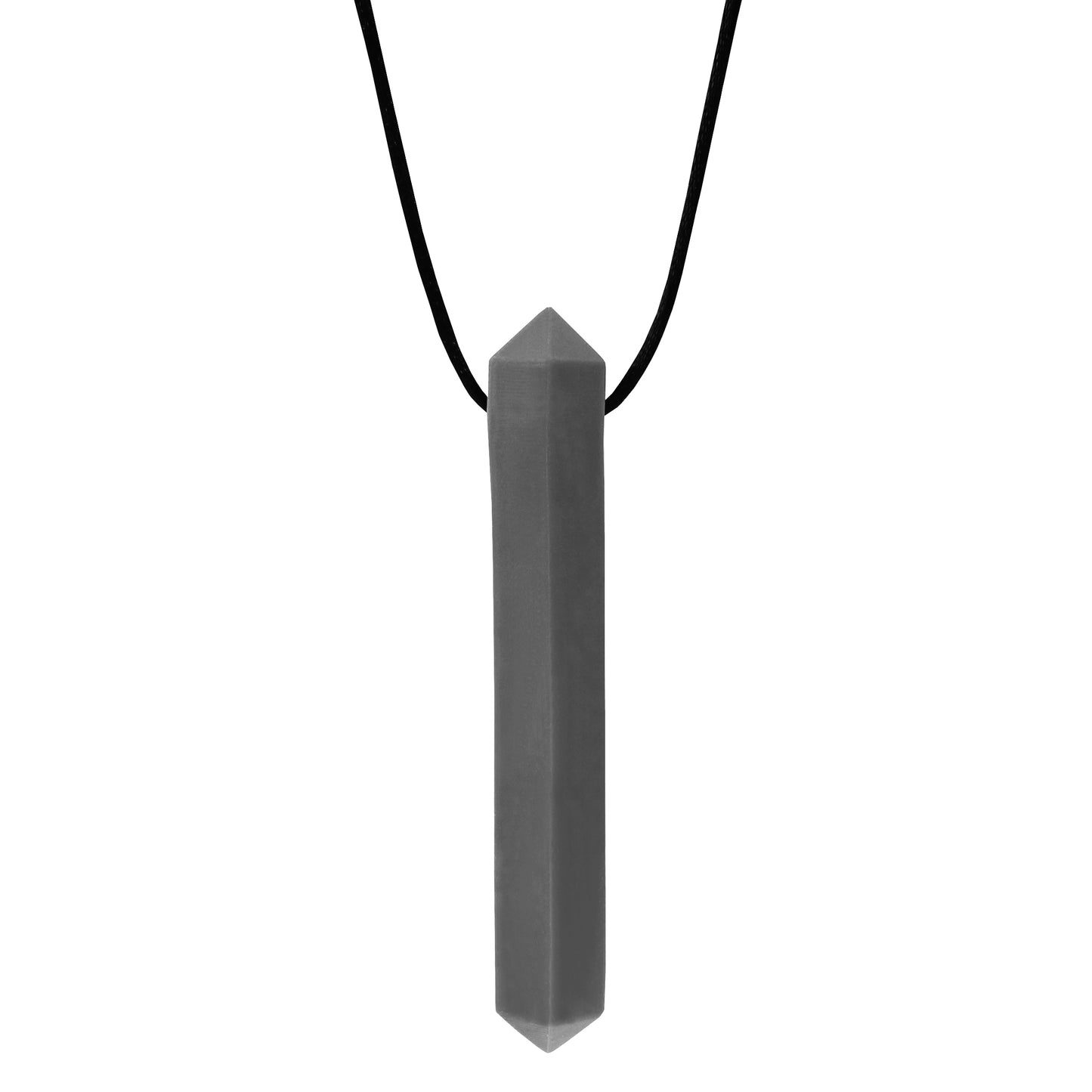 Ark Krypto-bite Gem Necklace Chew Dark Grey