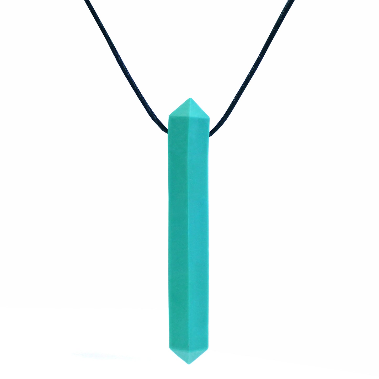 Ark Krypto-bite Gem Necklace Chew Teal
