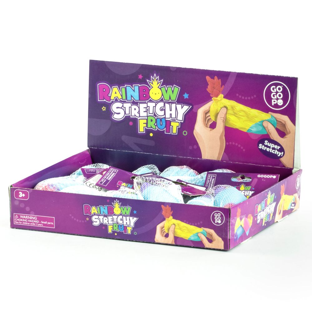 Rainbow Stretchy Fruit in box