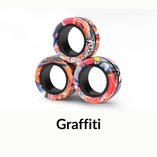 Magnetic Stress Relief Rings (pack of 3)