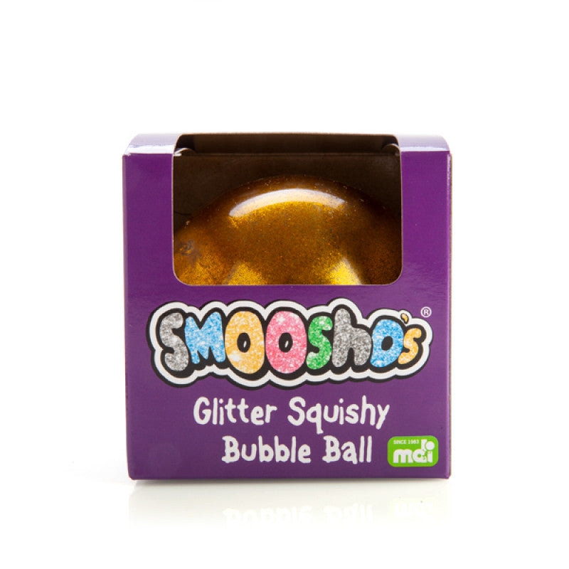 Smoosho Jumbo Glitter Ball in box