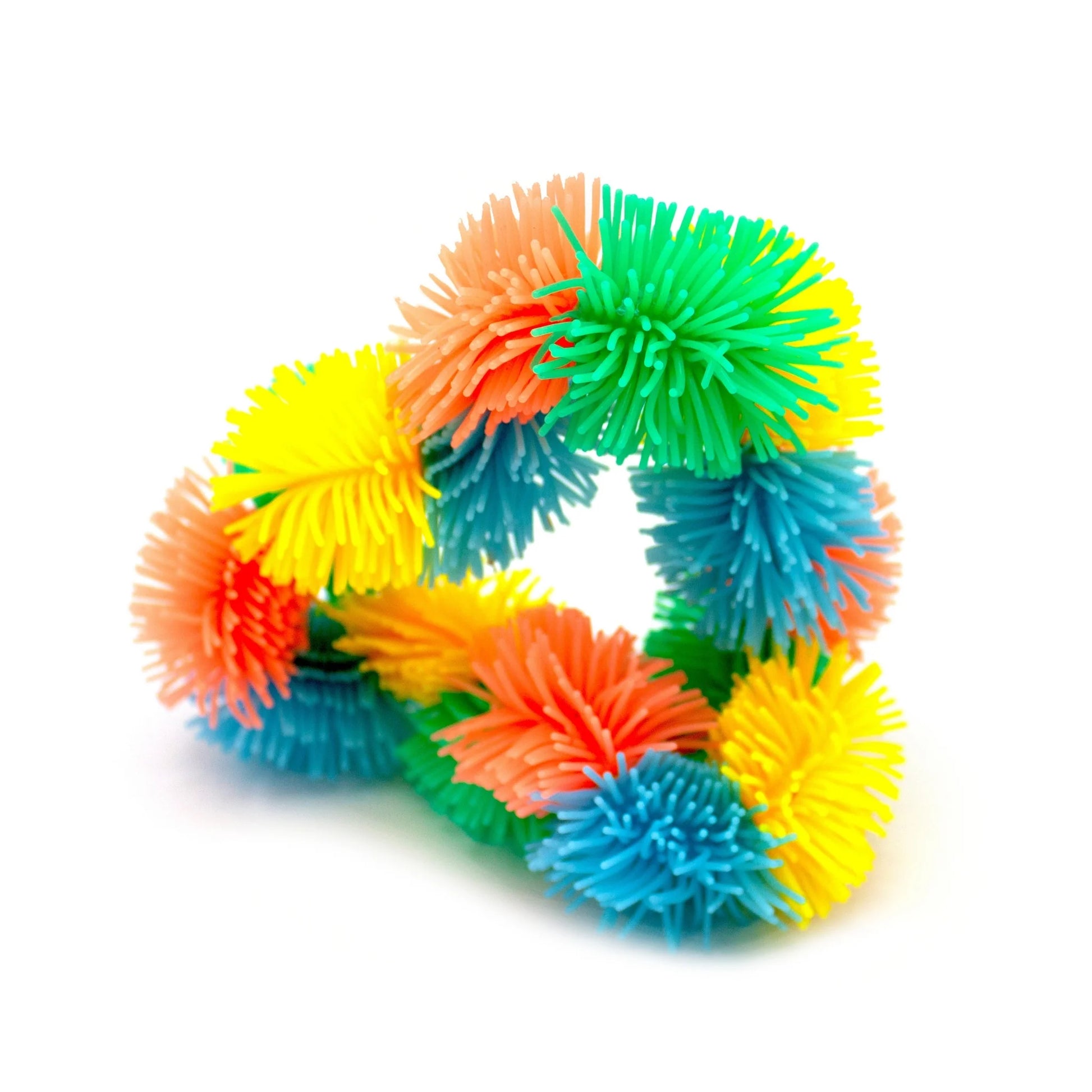 Hairy Tangle Green Orange Yellow Blue