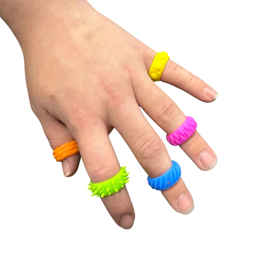 Kaiko Halo Picky Bands on fingers