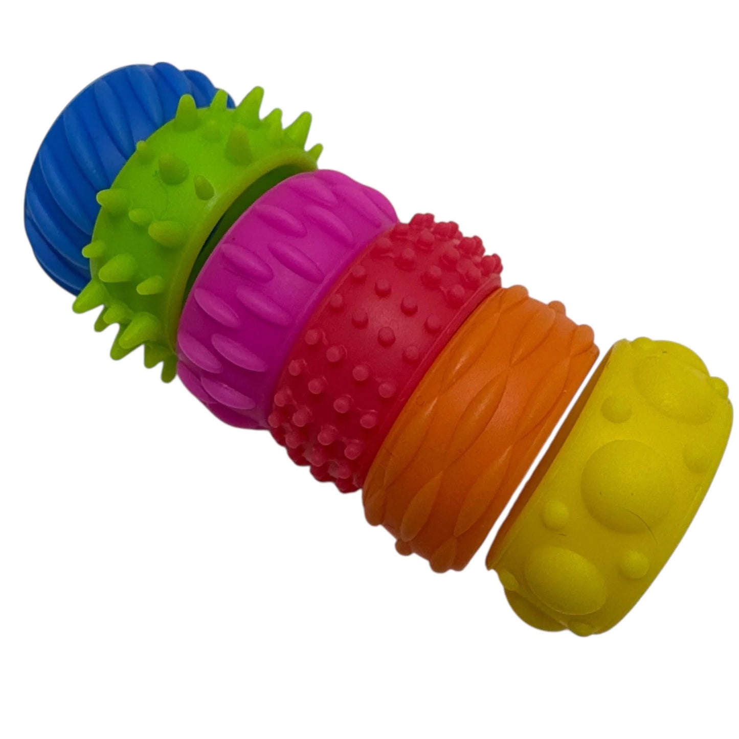Kaiko Halo Picky Bands on fingers colours