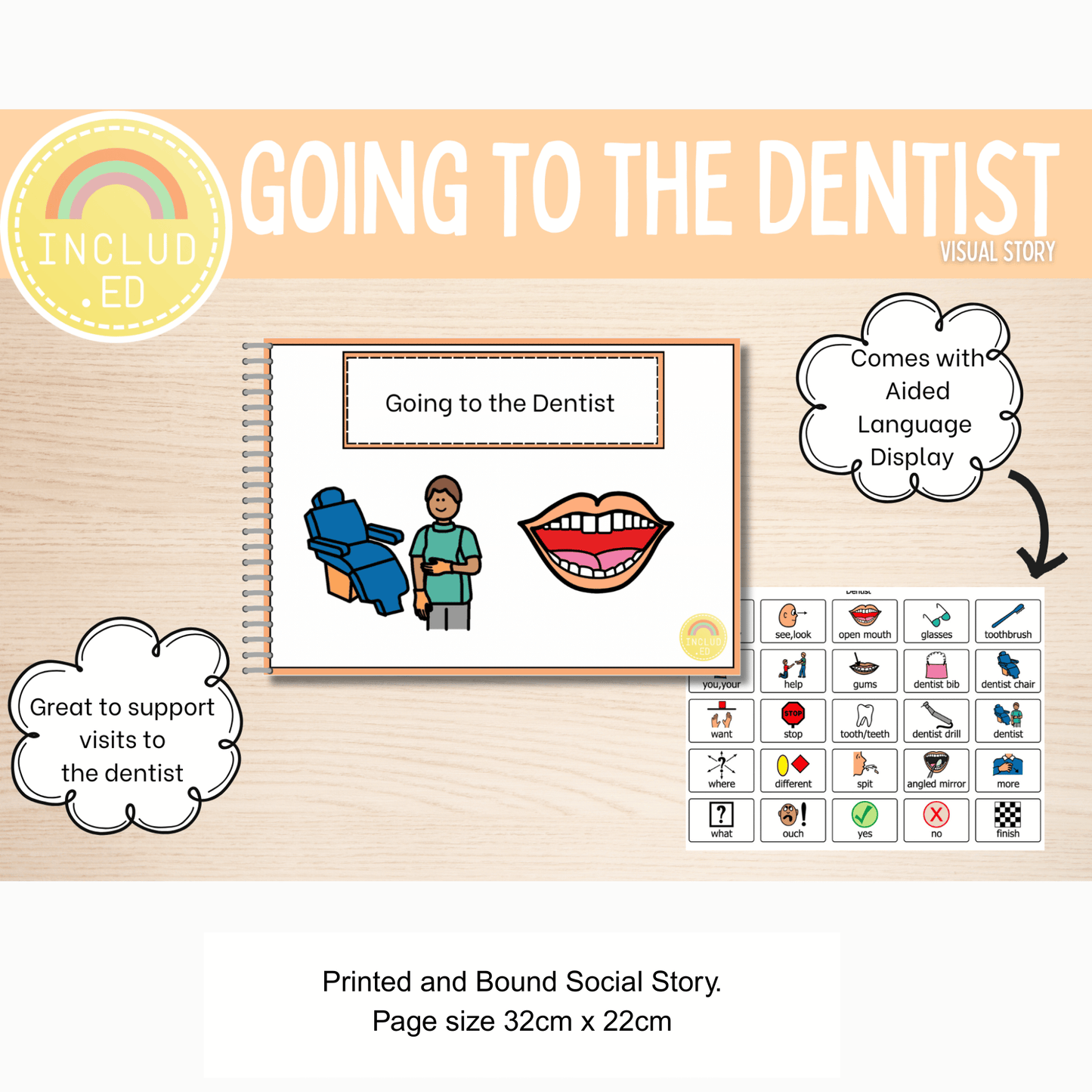 Visual Social Story Dentist