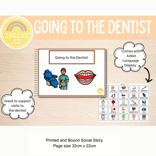 Visual Social Story Dentist
