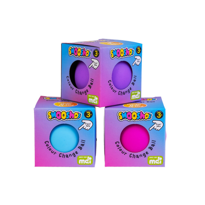 Smoosho Colour Change Ball in box
