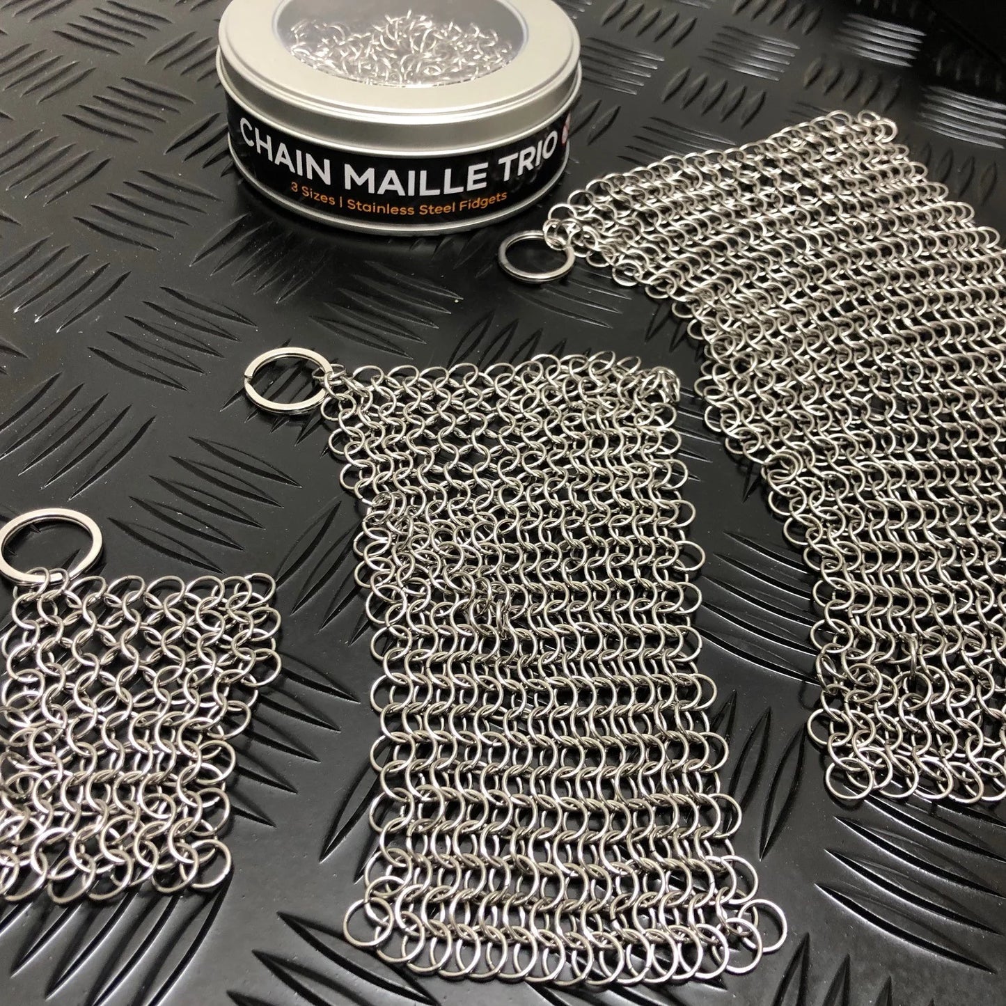 Kaiko Chain Maille Fidget set of 3