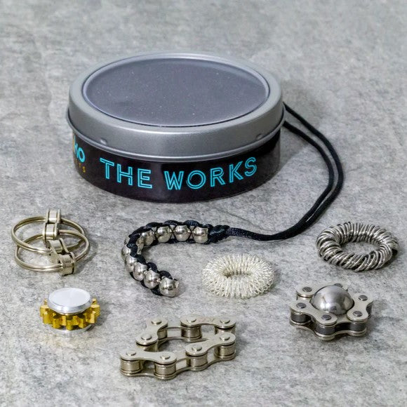 Kaiko The Works 7 Fidget Kit Original laid out