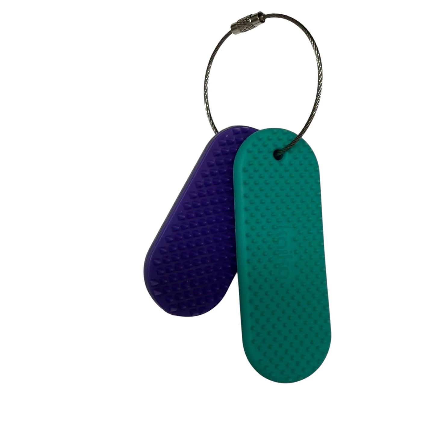 Kaiko Spikeyring Teal and Purple